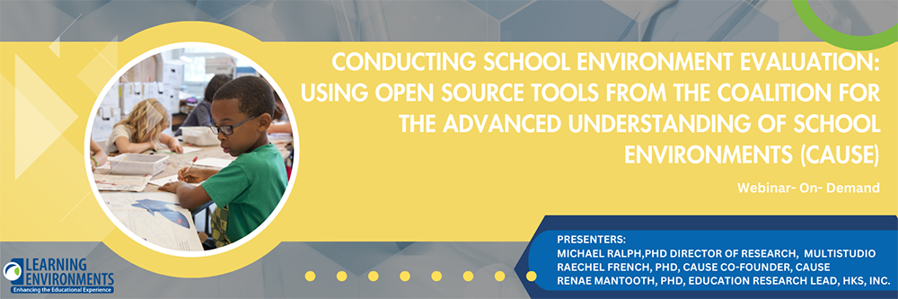 School Environment Evaluation Webinar