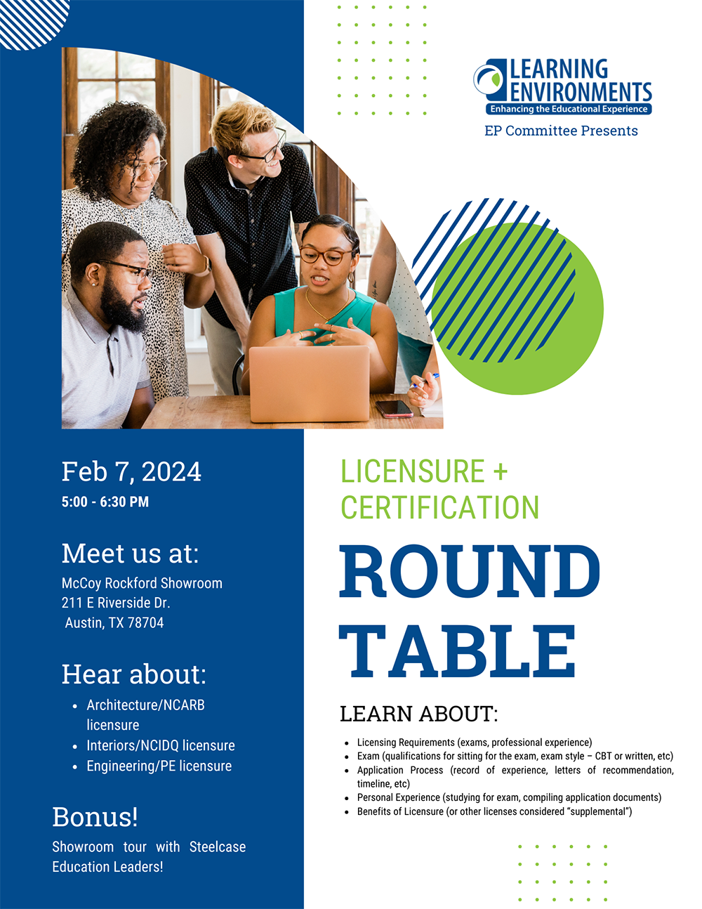 February Emerging Professionals Round Table