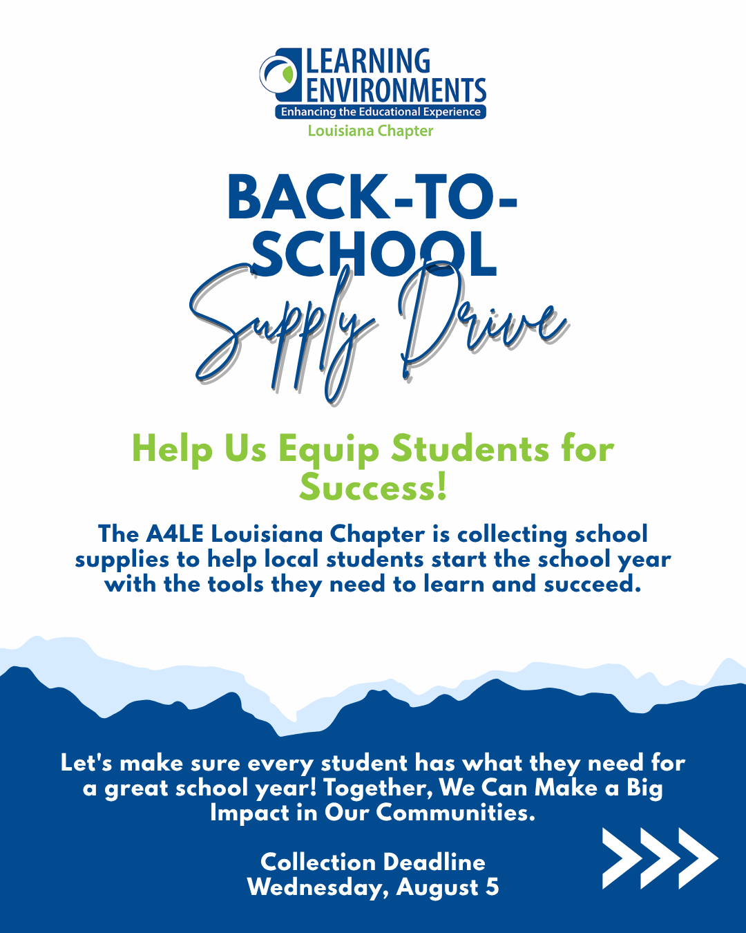 2026 Supply Drive
