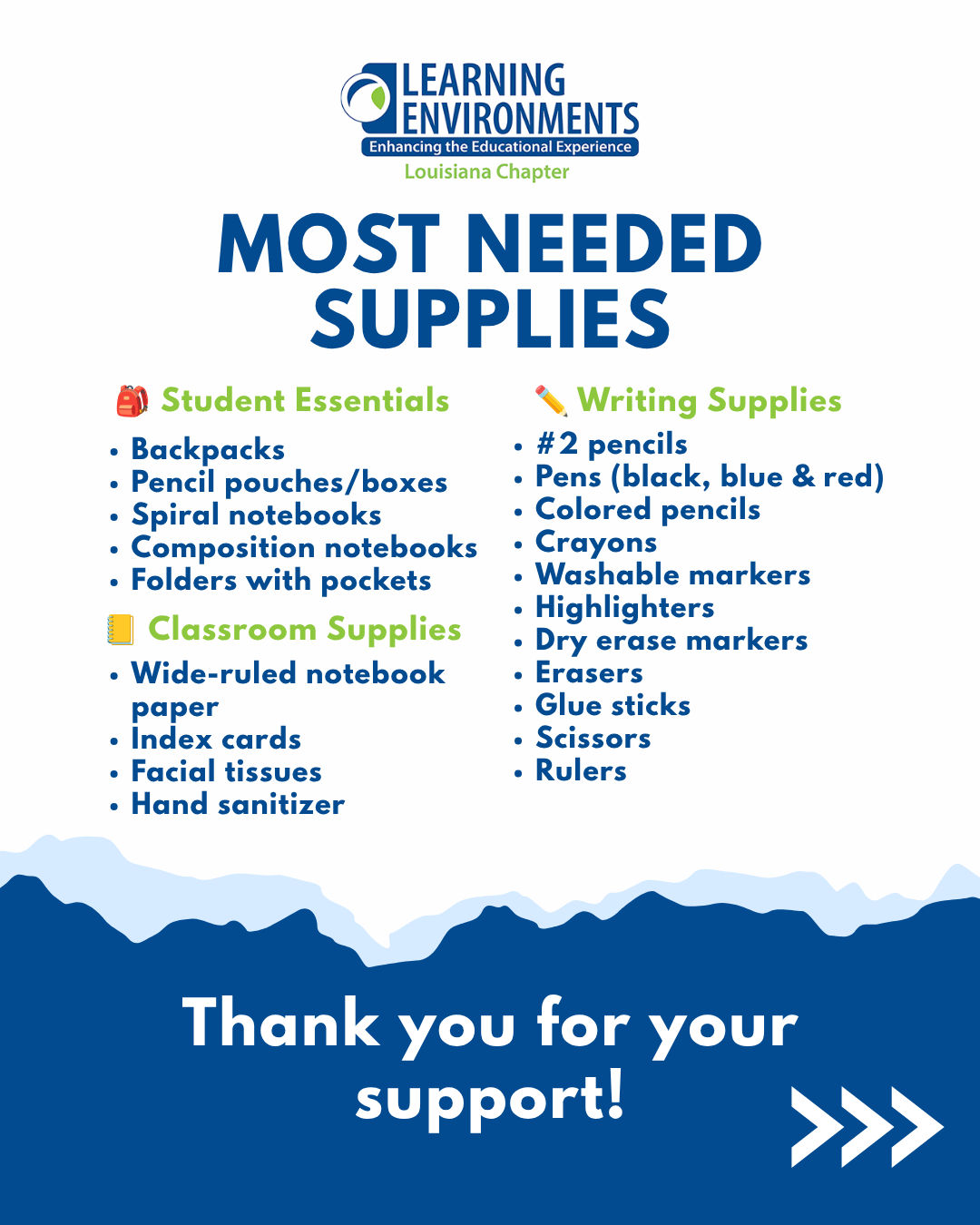 2026 Supply Drive