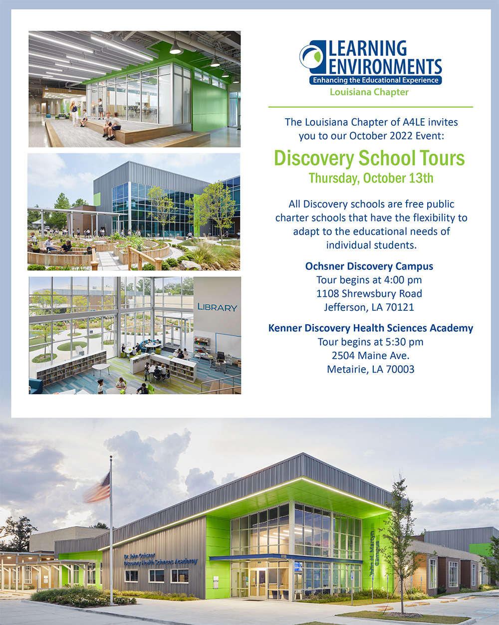 Discovery School Tours