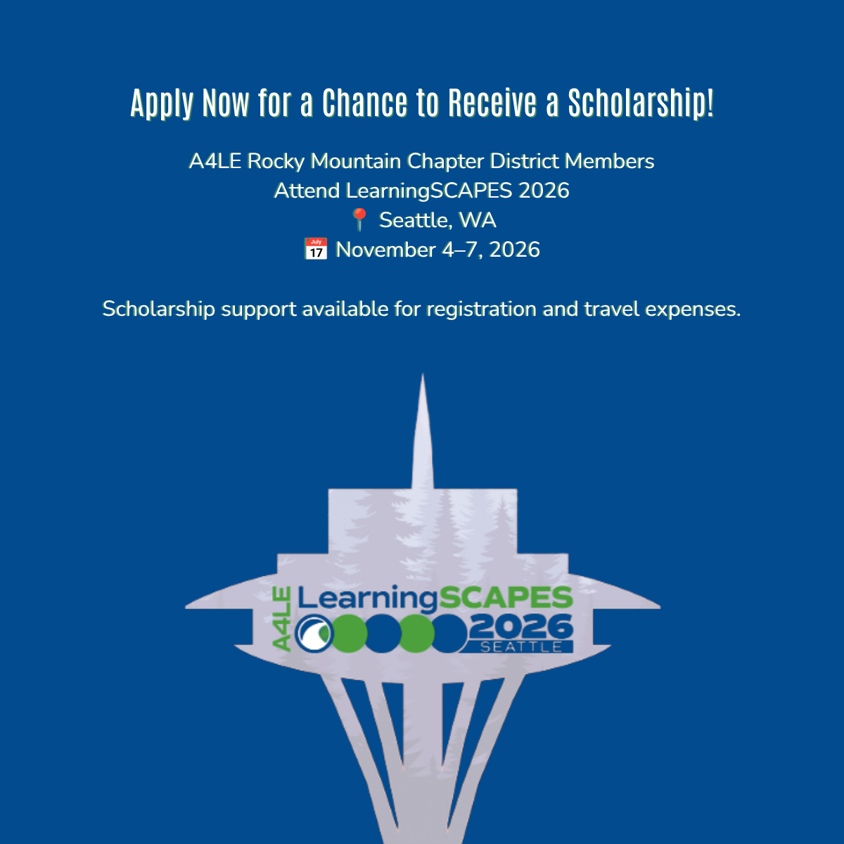 2026 LearningSCAPES Scholarship